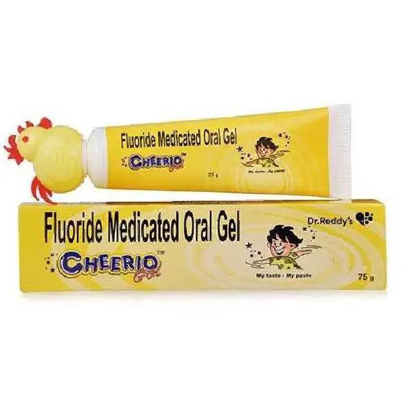 Cheerio Fluoride Medicated Oral Gel