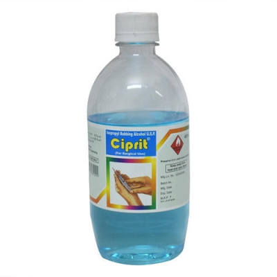 Ciprit Isopropyl Rubbing Alcohol I.P. 400ml
