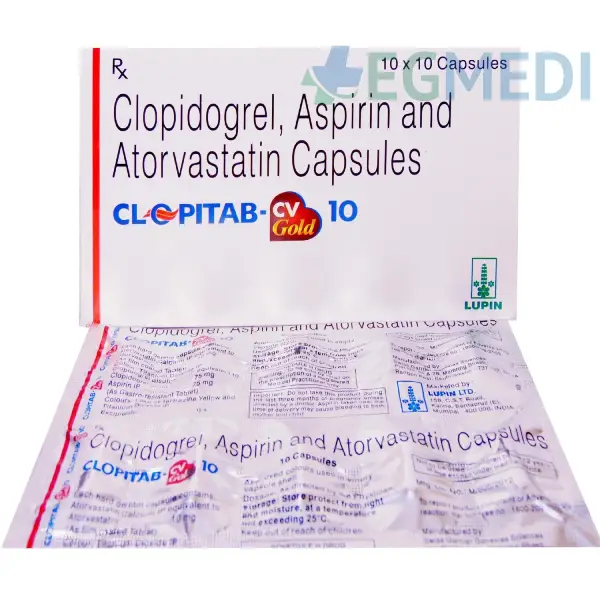 Clopitab-CV Gold 10 Capsule