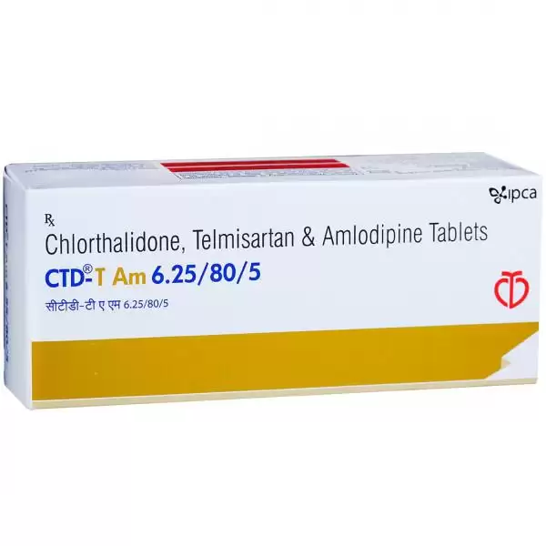 CTD-T AM 6.25/80/5 Tablet