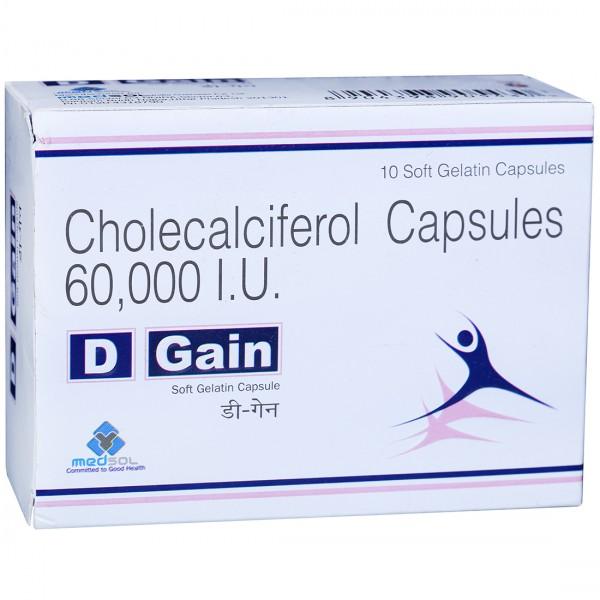 D Gain 60000IU Capsule