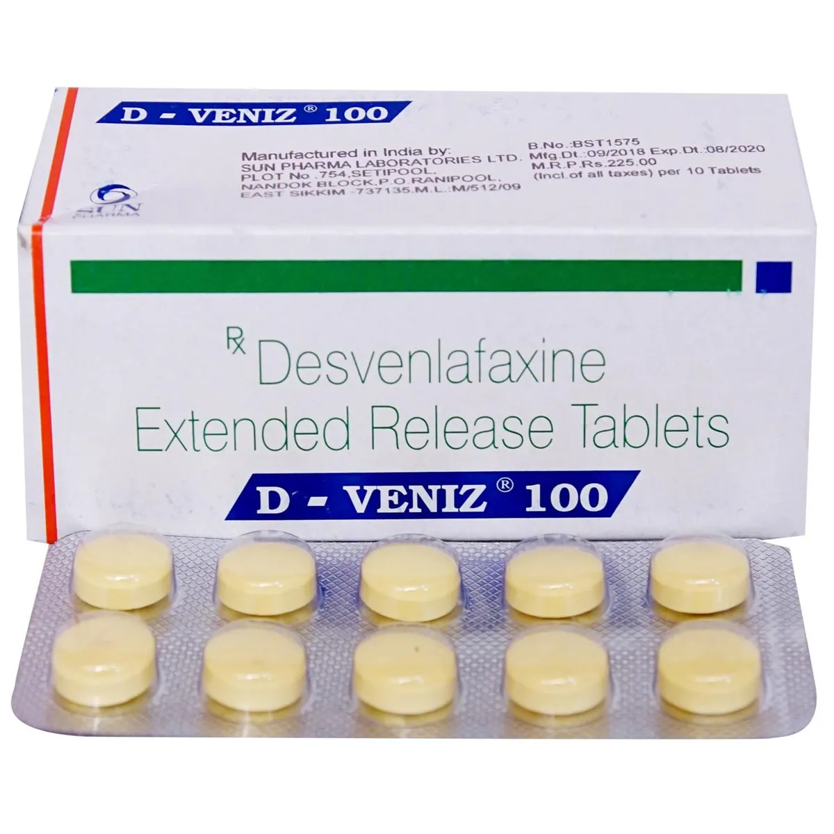 D-Veniz 100 Tablet ER