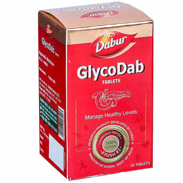 Dabur Glycodab Tablets | For Diabetes Management, Blood Sugar Control & Metabolism| Clinically Tested