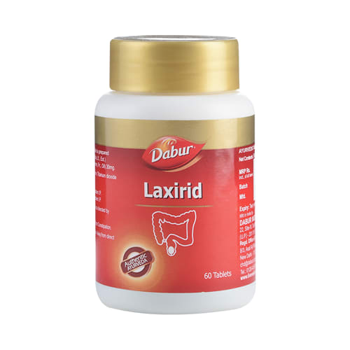 Dabur Laxirid Tablet | Eases Constipation