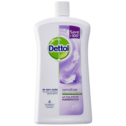 Dettol Sensitive Hand Wash Bottle