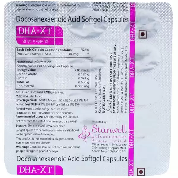 DHA-XT Softgel Capsule