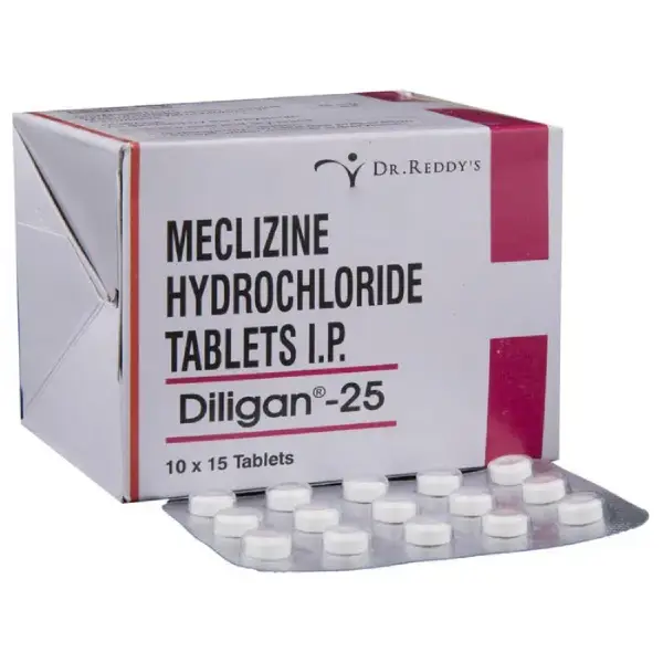 Diligan 25mg Tablet