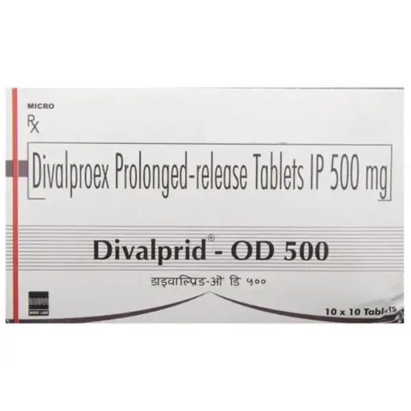 Divalprid-OD 500 Tablet PR