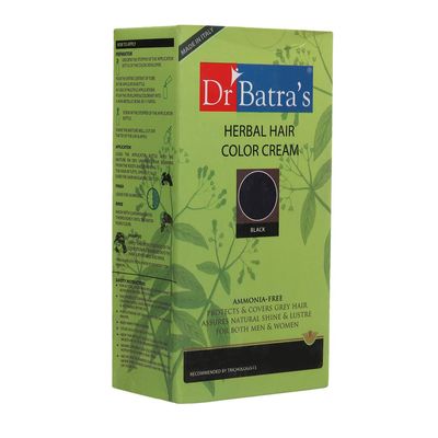 Dr Batra's Herbal Hair Color Cream Black