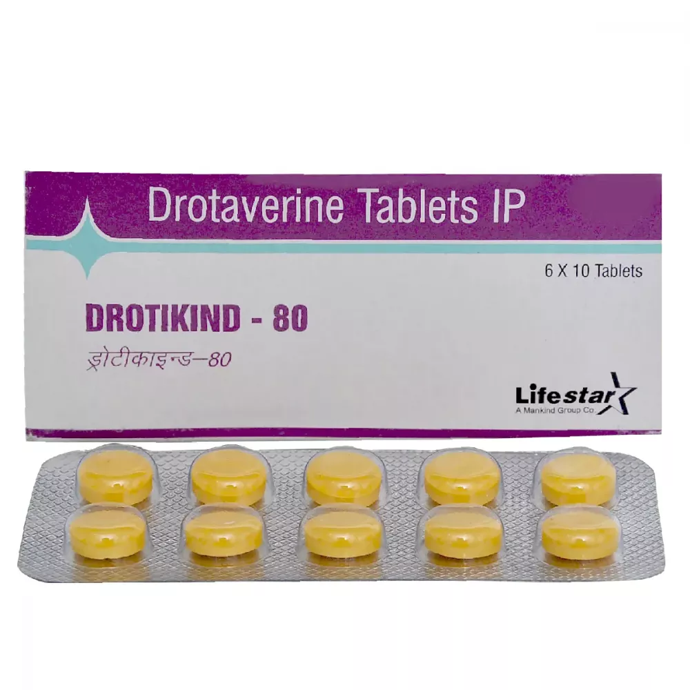 Drotikind 80mg Tablet