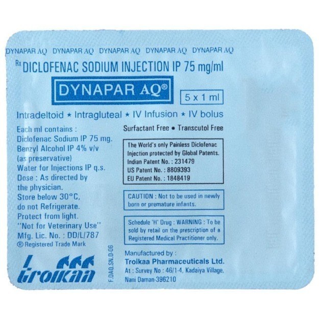 Dynapar AQ Injection 1ml