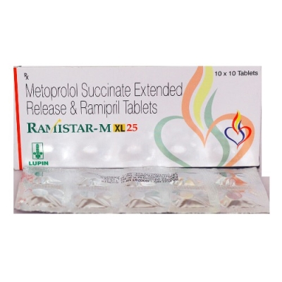 Ramistar-M 25mg/2.5mg Tablet XL