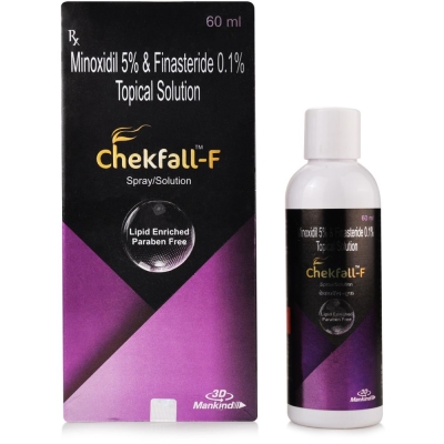 Chekfall 5% Topical Solution Paraben Free