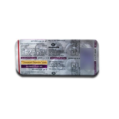 Clonafit 0.25mg Tablet