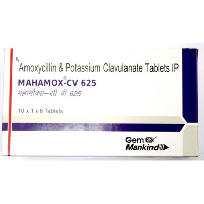 Mahamox CV 500mg/125mg Tablet