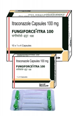 Fungiforce Itra 100 Capsule