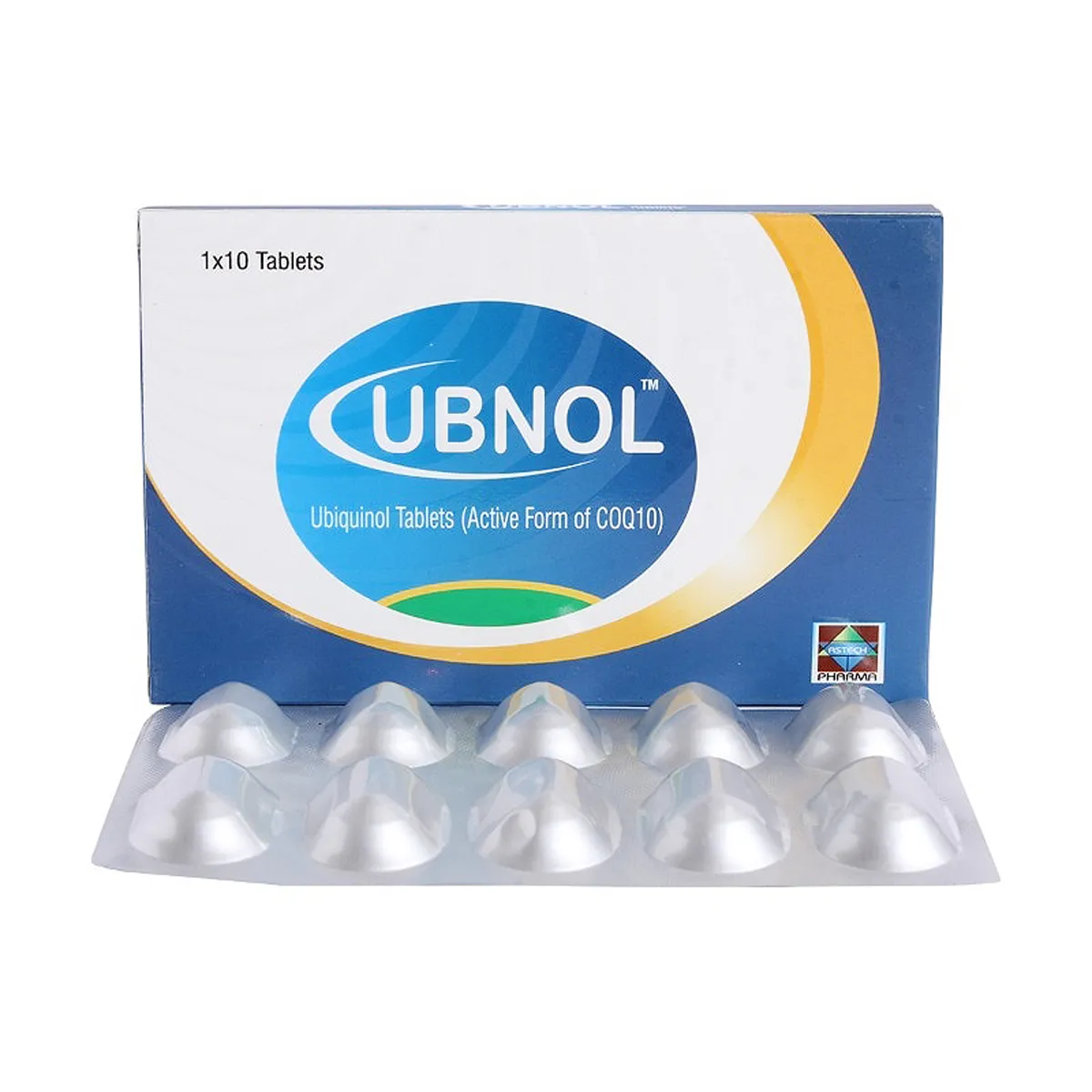 Ubnol Ubiquinol (Active Form of CoQ10) Tablet