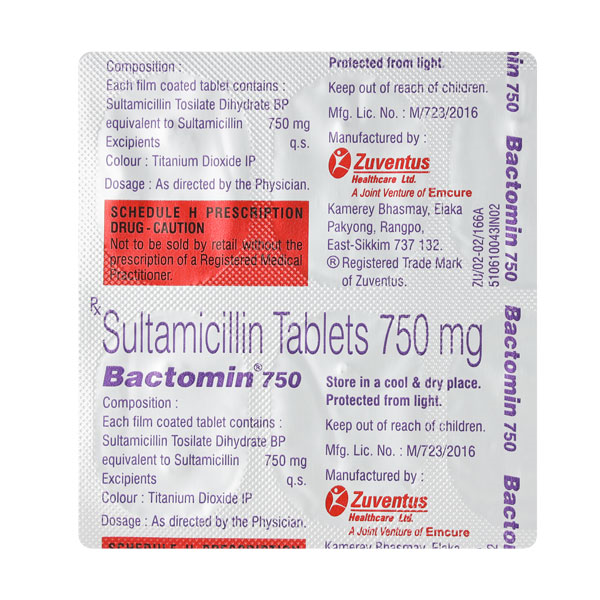 Bactomin 750 Tablet