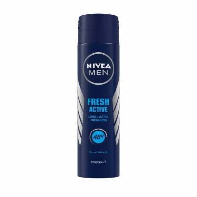 NIVEA Fresh Active Ocean Extracts Deodorant - For Men