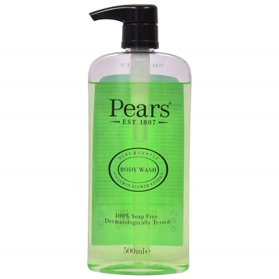 Pears Oil Clear & Glow Glycerin and Lemon Flower Extracts Body Wash