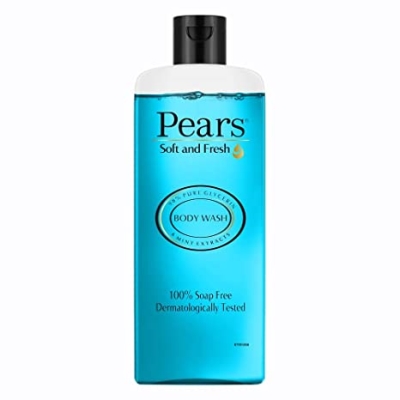 Pears Pure Glycerin Body Wash with Mint Extract