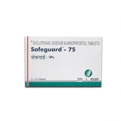 Safeguard 75mg/200mcg Tablet