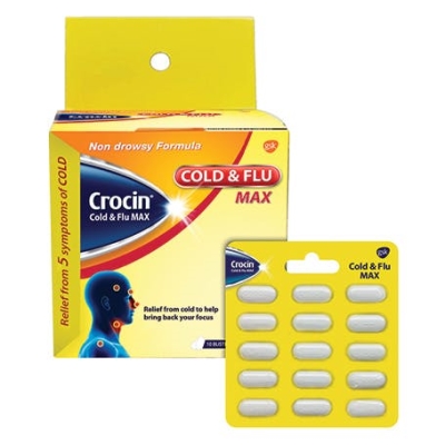 Crocin Cold & Flu Max Tablet