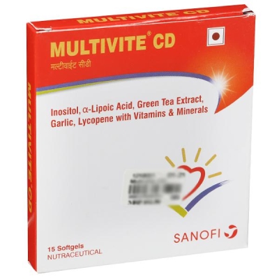 Multivite CD Health Supplement Softgels