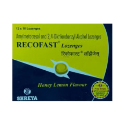 Recofast Lozenges Honey lemon