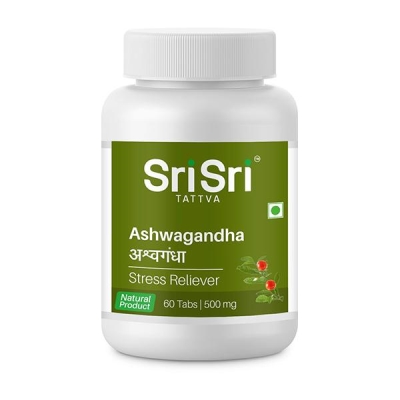 Sri Sri Tattva Ashwagandha 500mg Tablet