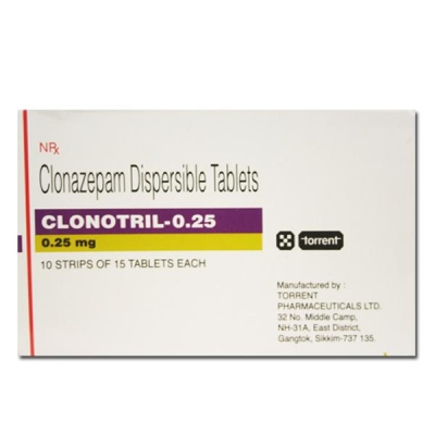 Clonotril 0.25mg Tablet DT