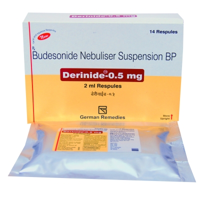 Derinide 0.5mg Respules 2ml