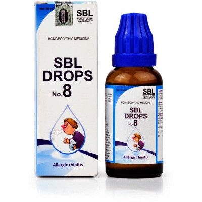 SBL Drops No. 8 ( For Allergic Rhinitis)