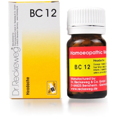 Dr. Reckeweg Bio-Combination 12 (BC 12) Tablet