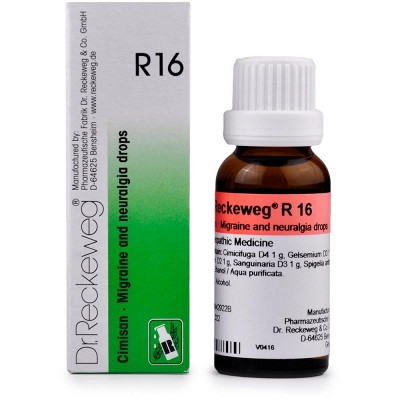 Dr. Reckeweg R16 Migraine and Neuralgia Drop