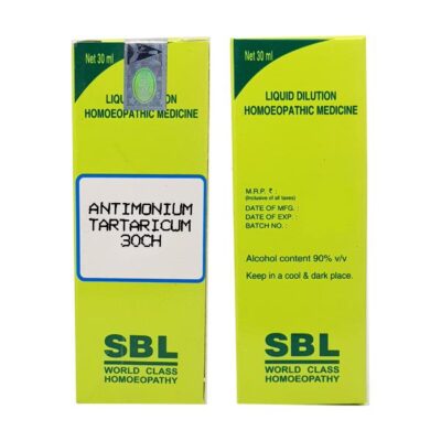 SBL Antimonium Tartaricum Dilution 30 CH