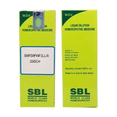 SBL Sarsaparilla Dilution 200 CH