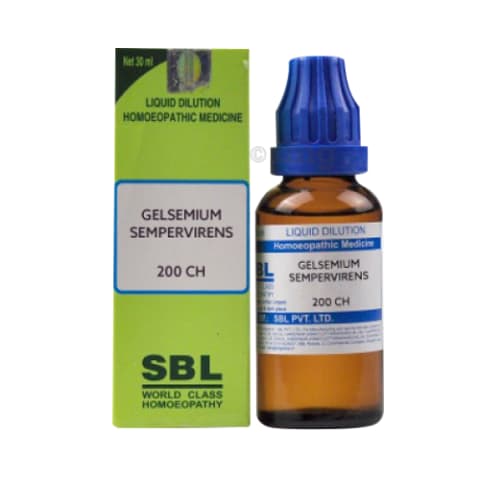 SBL Gelsemium Sempervirens Dilution 200 CH