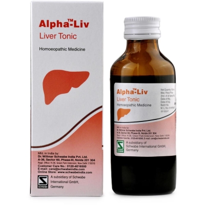 Dr Willmar Schwabe India Alpha-Liv Liver Tonic