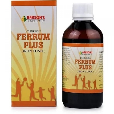 Bakson's Ferrum Plus Iron Tonic