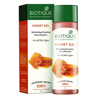 Biotique Bio Honey Gel Refreshing Foaming Face Cleanser, 120ml