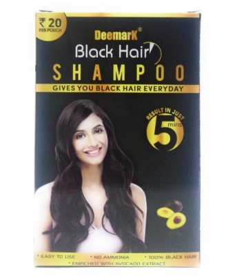 Deemark Black Hair Shampoo (25ml Each)