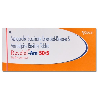 Revelol-AM 50/5 Tablet ER