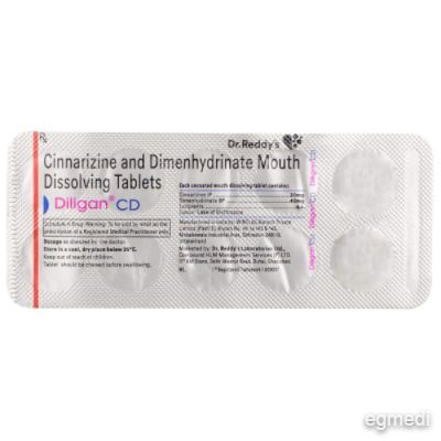 Diligan CD 20mg/40mg Tablet MD