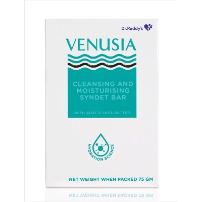 Venusia Cleansing & Moisturising Bathing Bar with Shea & Aloe Butter | Promotes Hydrated & Supple Skin