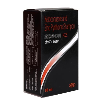 Zocon KZ Shampoo | Fights Dandruff & Seborrhoeic Dermatitis of Scalp