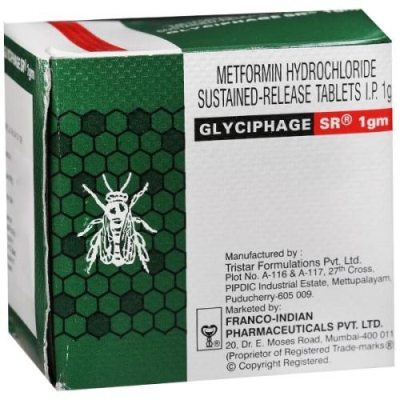 Glyciphage SR 1gm Tablet