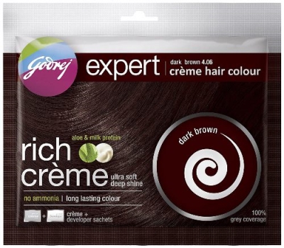 Godrej Rich Creme Hair Colour (Dark Brown)