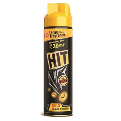 HIT Mosquito and Fly Killer Spray, Lime Fragrance, 200 ml