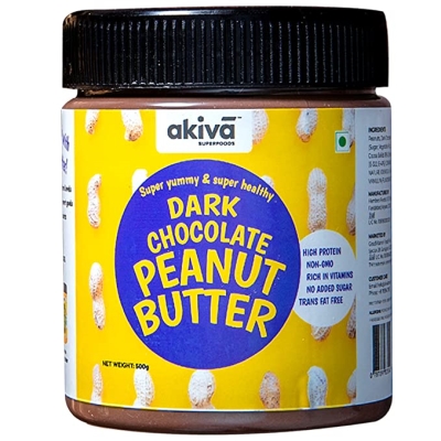 Akiva Dark Chocolate Peanuts Butter 500 gm